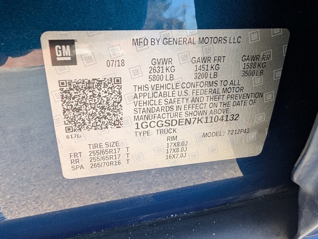 2019 Chevrolet Colorado 2WD Z71