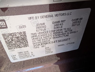 2026 GMC Acadia Elevation