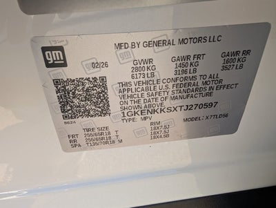 2026 GMC Acadia Elevation