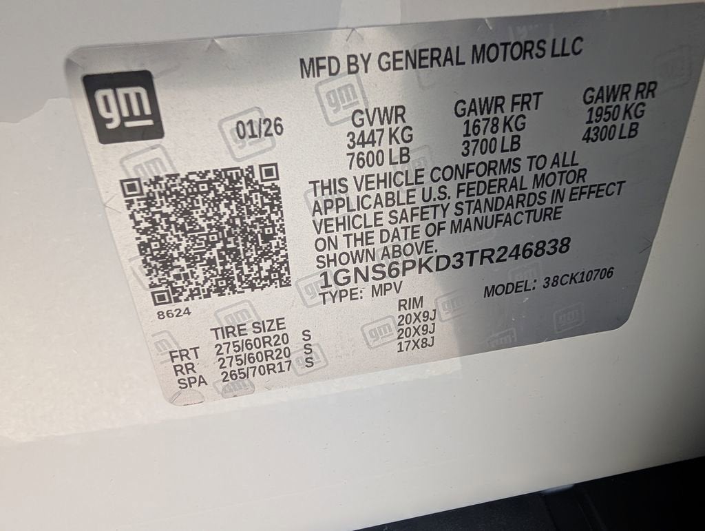 2026 Chevrolet Tahoe Z71