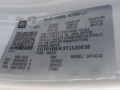 2026 GMC Canyon Elevation