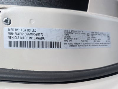 2021 Chrysler Pacifica Touring L