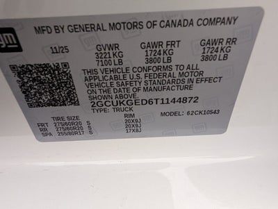 2026 Chevrolet Silverado 1500 LTZ