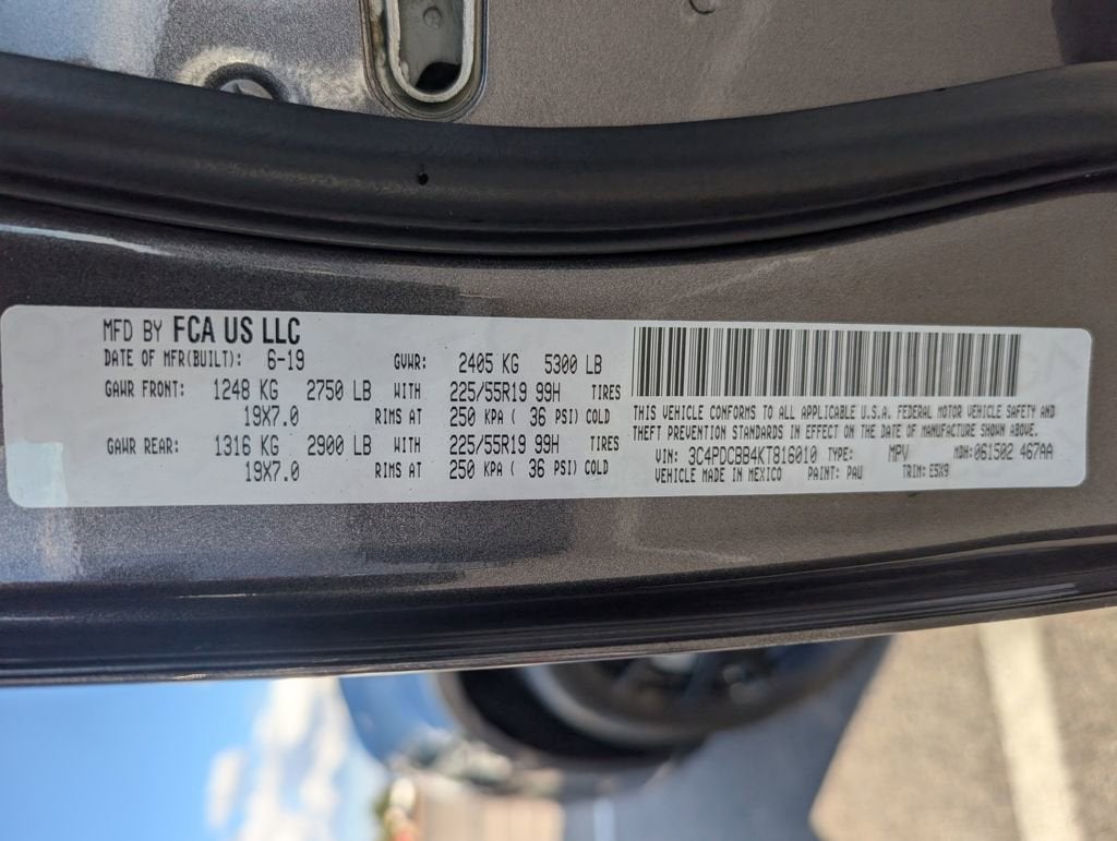 2019 Dodge Journey SE