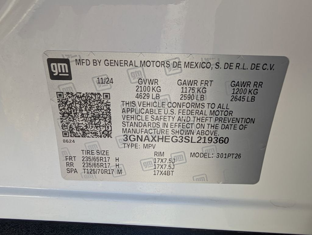 2025 Chevrolet Equinox LT