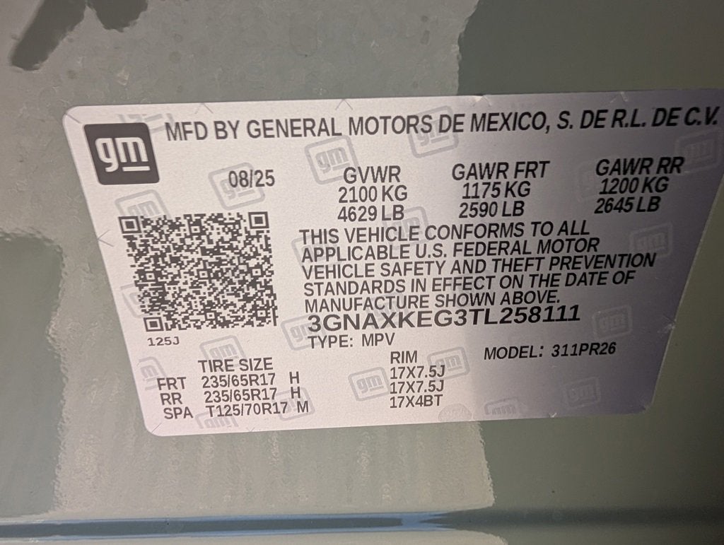 2026 Chevrolet Equinox ACTIV