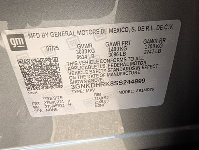 2025 Chevrolet Blazer EV RS