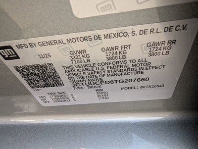 2026 GMC Sierra 1500 Elevation