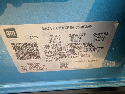 2026 Chevrolet Trax LT