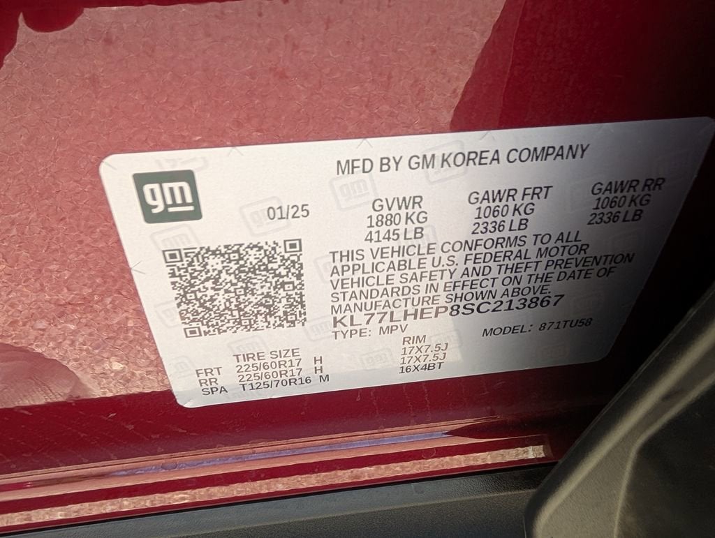 2025 Chevrolet Trax LT