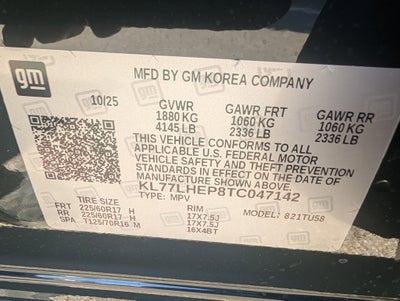 2026 Chevrolet Trax LT