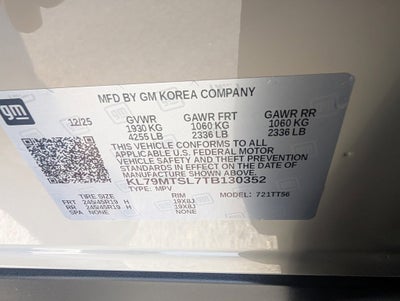 2026 Chevrolet Trailblazer RS