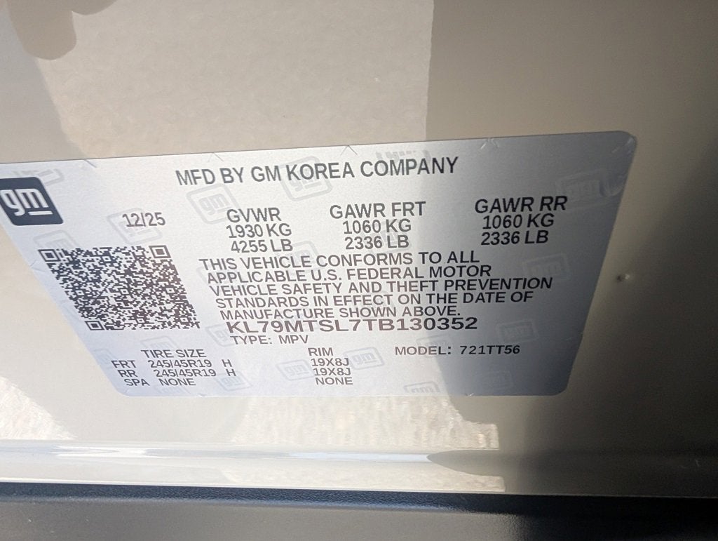 2026 Chevrolet Trailblazer RS