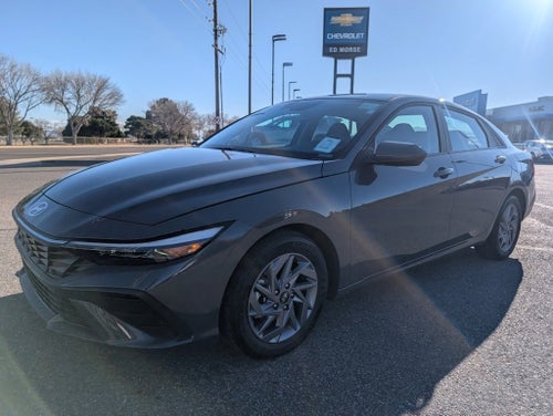 2025 Hyundai Elantra Hybrid Blue