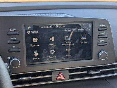 2025 Hyundai Elantra Hybrid Blue