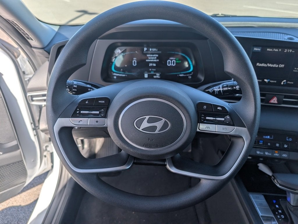 2025 Hyundai Elantra Hybrid Blue