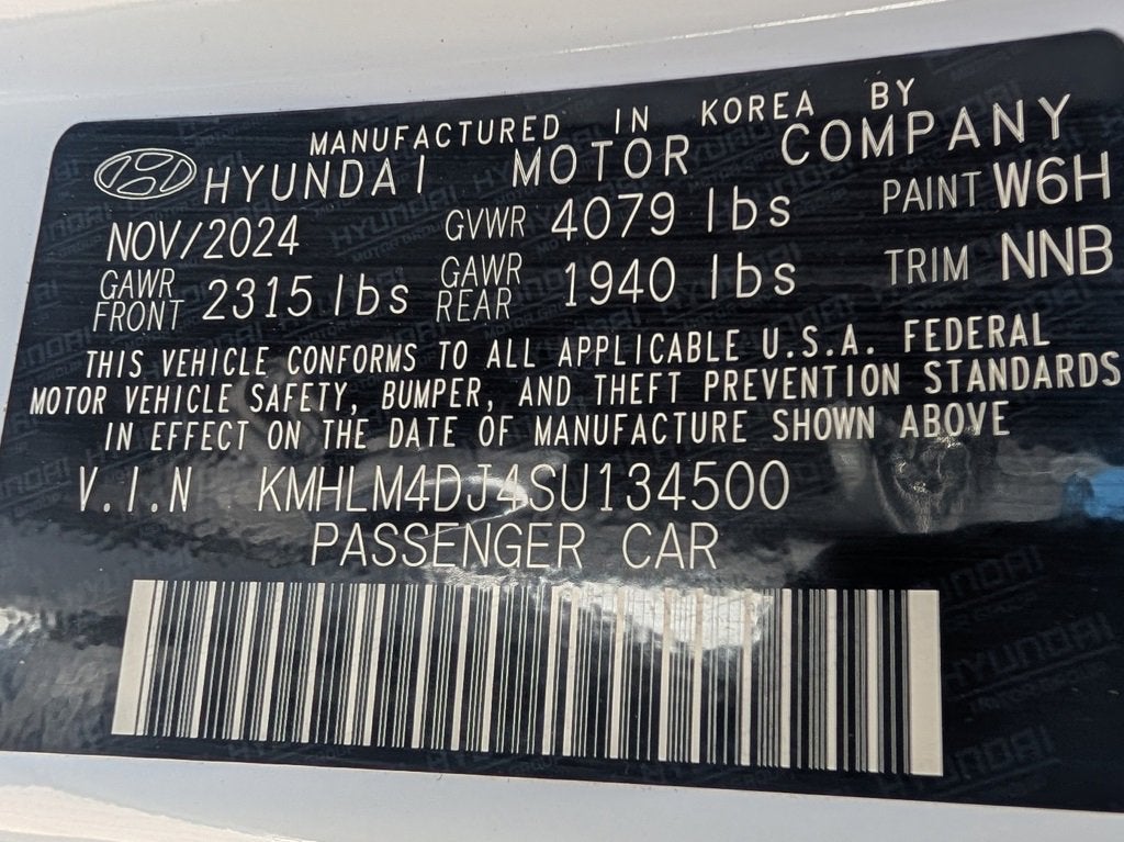 2025 Hyundai Elantra Hybrid Blue