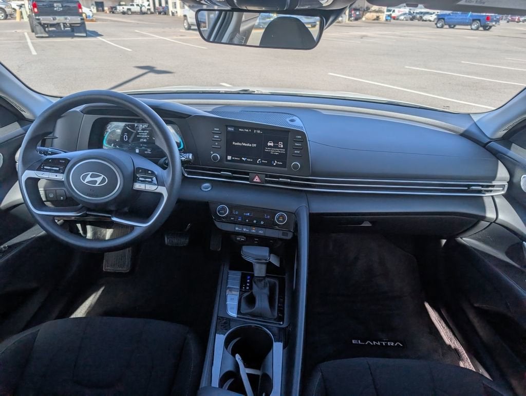 2025 Hyundai Elantra Hybrid Blue