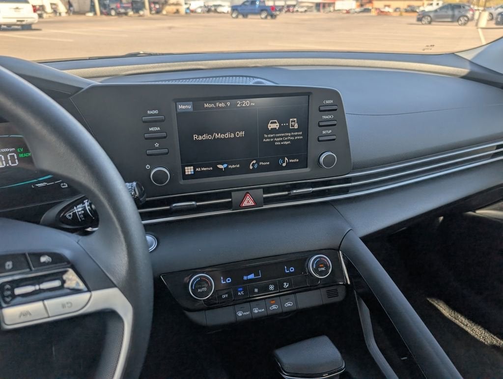 2025 Hyundai Elantra Hybrid Blue