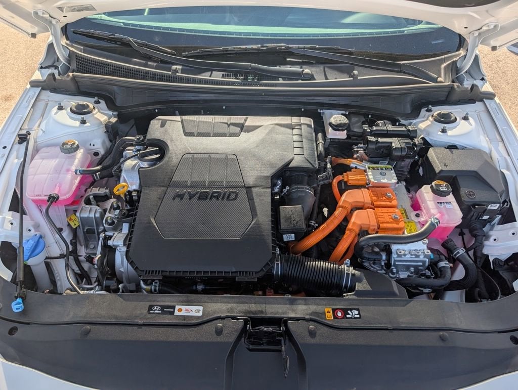 2025 Hyundai Elantra Hybrid Blue