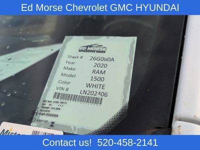 2020 RAM 1500 Big Horn