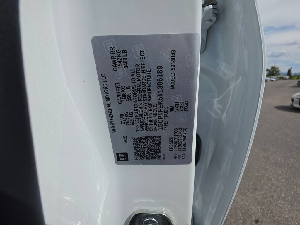 2026 Chevrolet Colorado ZR2