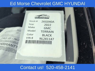 2022 GMC Terrain SLT